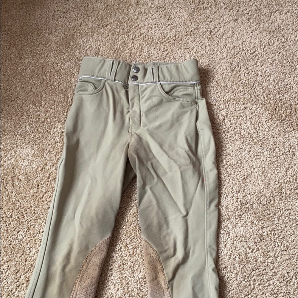 elation riding pants size 14